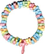 Rainbow Penis Candy Necklace - Image 2