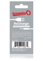 Screaming O ReCharge Replacement Charging Cable – White - Image 7