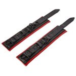 Saffron Cuffs Wrist Restraints – Red Vegan Leather - Image 2