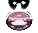 Pink Gem Anal Plug – Large, Aluminum - Image 3