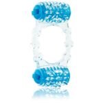 Colorpop Quickie Two-O Vibrating Couples Ring – Blue - Image 4