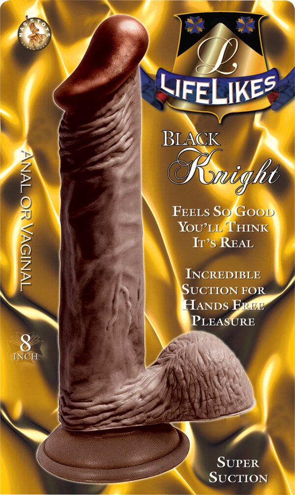 Lifelike Black Knight 8"