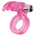 Triple Clit Flicker Rechargeable Vibrating Couples Stimulator – Red - Image 2