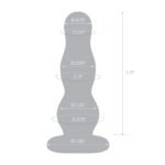 4 Inch Glass Butt Plug