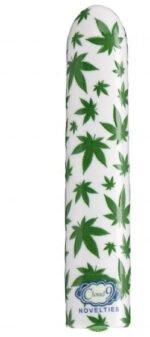 420 Slim Cannabis Leaf Vibe - White/green - Image 4