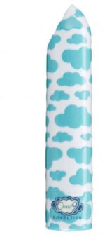 Cloud 9 Novelties 420 Slim Vibe Rechargeable Bullet Vibrator – White/Blue - Image 3