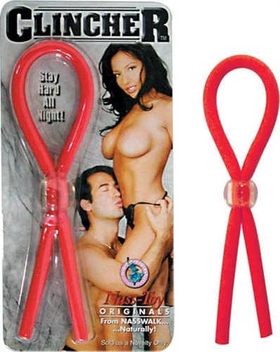 Clincher Cockring Red