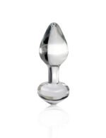 Icicles No. 44 Clear Glass Anal Plug