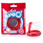 RingO 2 Double Cock Ring – Red - Image 5