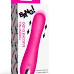 Thrusting Silicone Dildo - Pink