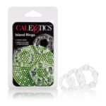 Island Rings Clear Beaded Cock Rings – Three Sizes - Image 9
