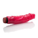 Devil Dick 8.5 Inches Vibrating Jelly Dong – Hot Pink - Image 3