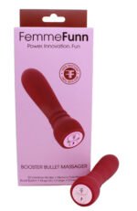 Booster Bullet Rechargeable Vibrator – Maroon - Image 3