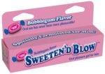 Sweeten'd Blow Bubble Gum Flavored Oral Lubricant