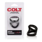 Colt Snug Tugger Dual-Ring Cock Ring – Black - Image 2