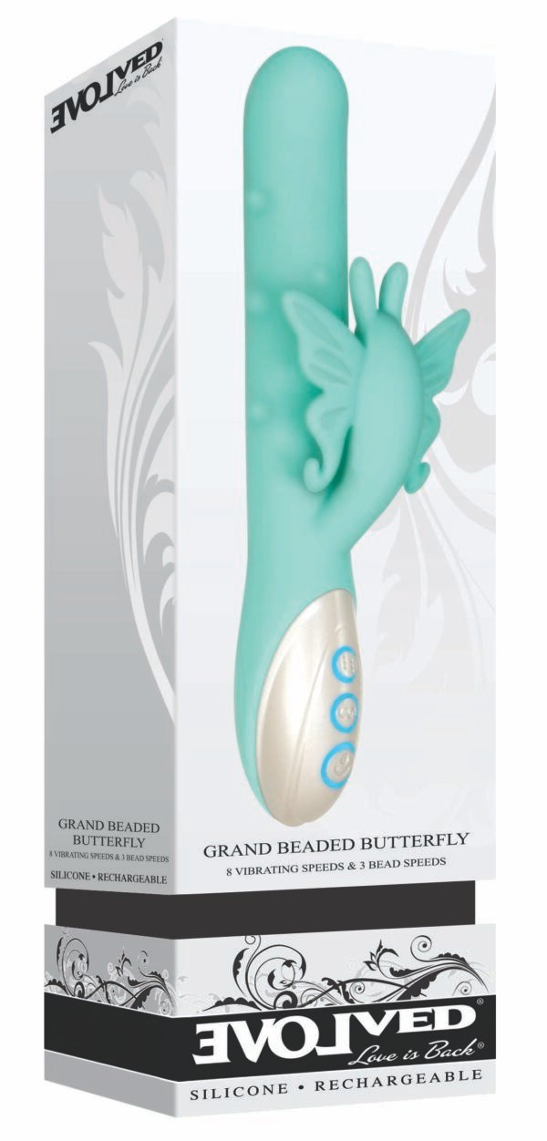 Grand Beaded Butterfly