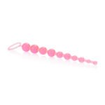 X-10 Beads Anal Plug – Pink, Phthalate-Free - Image 3