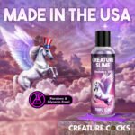 4oz Creature Slime Purple Slime Water-Based - Lubricant - Image 3