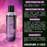 4oz Creature Slime Purple Slime Water-Based - Lubricant - Image 5