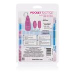 Pocket Exotics Vibrating Double Pink Passion Bullets - Pink - Image 3