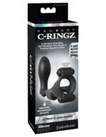 Fantasy C-Ringz Ultimate Ass Gasm Vibrating Anal Cock Ring – Black - Image 5