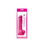 Colours Pleasures - 5 Inch Dildo - Pink - Image 2