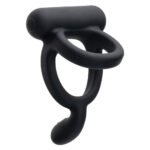 Closer Intimate Rechargeable Vibrating Cock Ring Caress – Black - Image 3