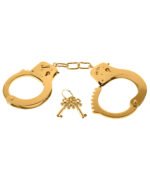 Fetish Fantasy Gold Metal Cuffs - Gold - Image 3