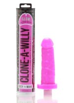 Clone-a-Willy Glow-in-the-Dark Kit - Pink - Image 3