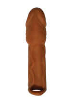 Skinsations Latin Lover Series Husky Lover 7 Inch Vibrating - Brown - Image 2