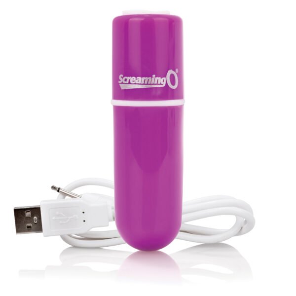 Charged Vooom Rechargeable Bullet Vibe - Purple Vibe - Purple