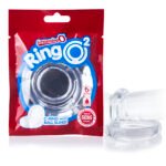 RingO 2 Double Cock Ring – Clear - Image 5