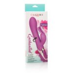 Enchanted Bunny Rechargeable Vibrator with Rotating Beads – Purple - Image 3