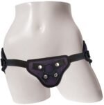 Sportsheets Lush Strap-On Harness – Purple - Image 2