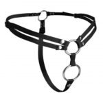 Unity Double Penetration Strap-On Harness – Black - Image 2