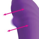 5x G-Charm Moving G-Spot Bead Mini Vibe - Violet - Image 3