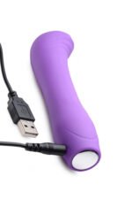 5x G-Charm Moving G-Spot Bead Mini Vibe - Violet - Image 4