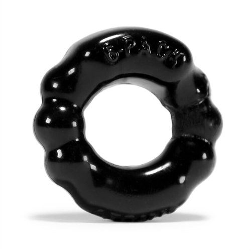 6-pack-cockring-atomic-jock-black 6-Pack Cockring Atomic Jock - Black - Image 1