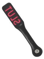 12 Inch Leather Impression Paddle – Black - Image 2