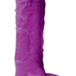 Colours Pleasures - 5 Inch Dildo - Purple