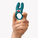 Ns Classic Vibrating Cock Ring - Bottle Green - Image 7