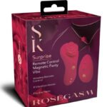 Secret Kisses Rosegasm Rose Surprise Panty Vibe - Red