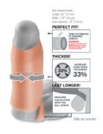 Fantasy X-Tensions Real Feel Enhancer - Flesh - Image 4