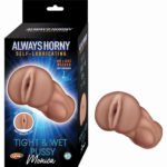 Always Horny Self-Lubricating Masturbator Monica - Brown