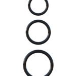Fantasy C-Ringz Silicone Ring Stamina Set - Black