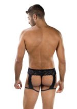Midnight Stride Garters – Black, One Size - Image 3
