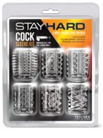 Stay Hard Cock Sleeve Kit - Clear - Image 3
