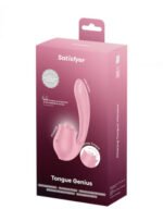 Satisfyer Tongue Genius Rechargeable Vibrating Tongue Vibrator – Pink