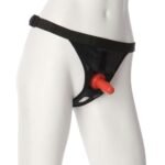 Doc Johnson Vac-U-Lock Ultra Harness with Plug – Red - Image 2