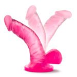 Naturally Yours - 4 Inch Mini Cock - Pink - Image 6